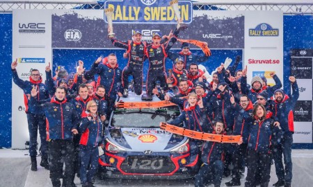 Thierry Neuville triumfuje w Szwecji