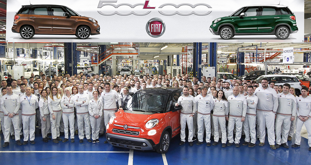 500 000 egzemplarzy Fiata 500L
