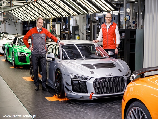 Pięćdziesiąte Audi R8 LMS GT4