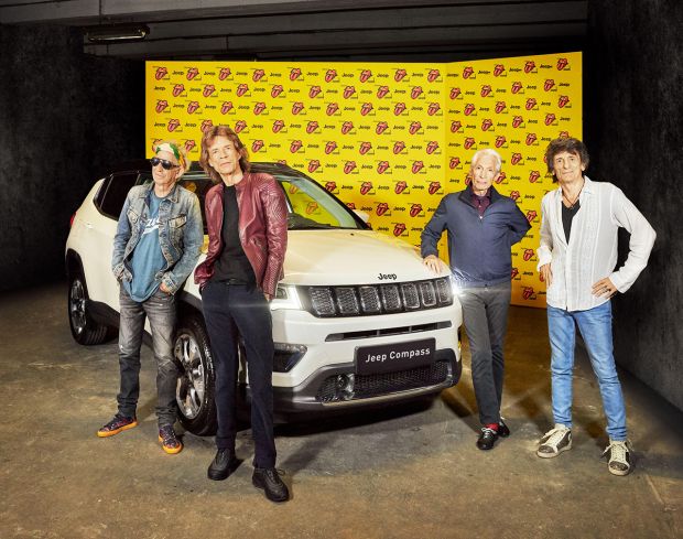 Jeep ponownie na scenie z The Rolling Stones