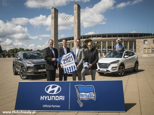Hyundai Globalnym Partnerem Motoryzacyjnym klubu Hertha BSC