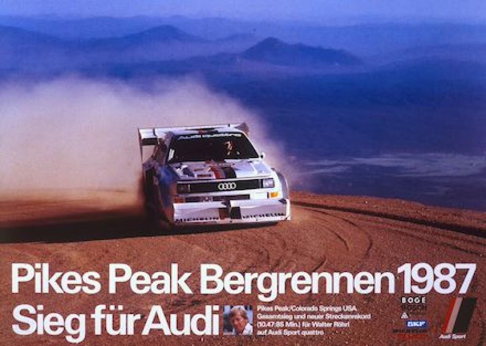 Legendarne auta rajdowe Audi na Eifel Rallye Festival w Daun