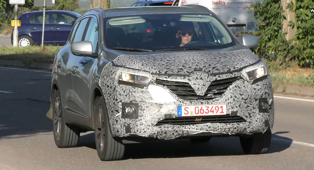 Renault Kadjar przyłapany podczas test&oacute;w