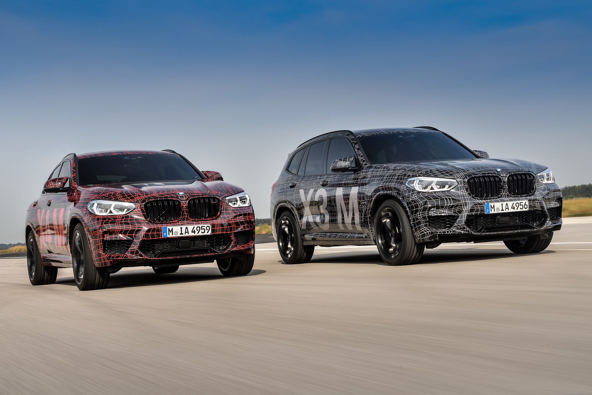 BMW X3 M i BMW X4 M - Rozgrzewka na N&uuml;rburgringu