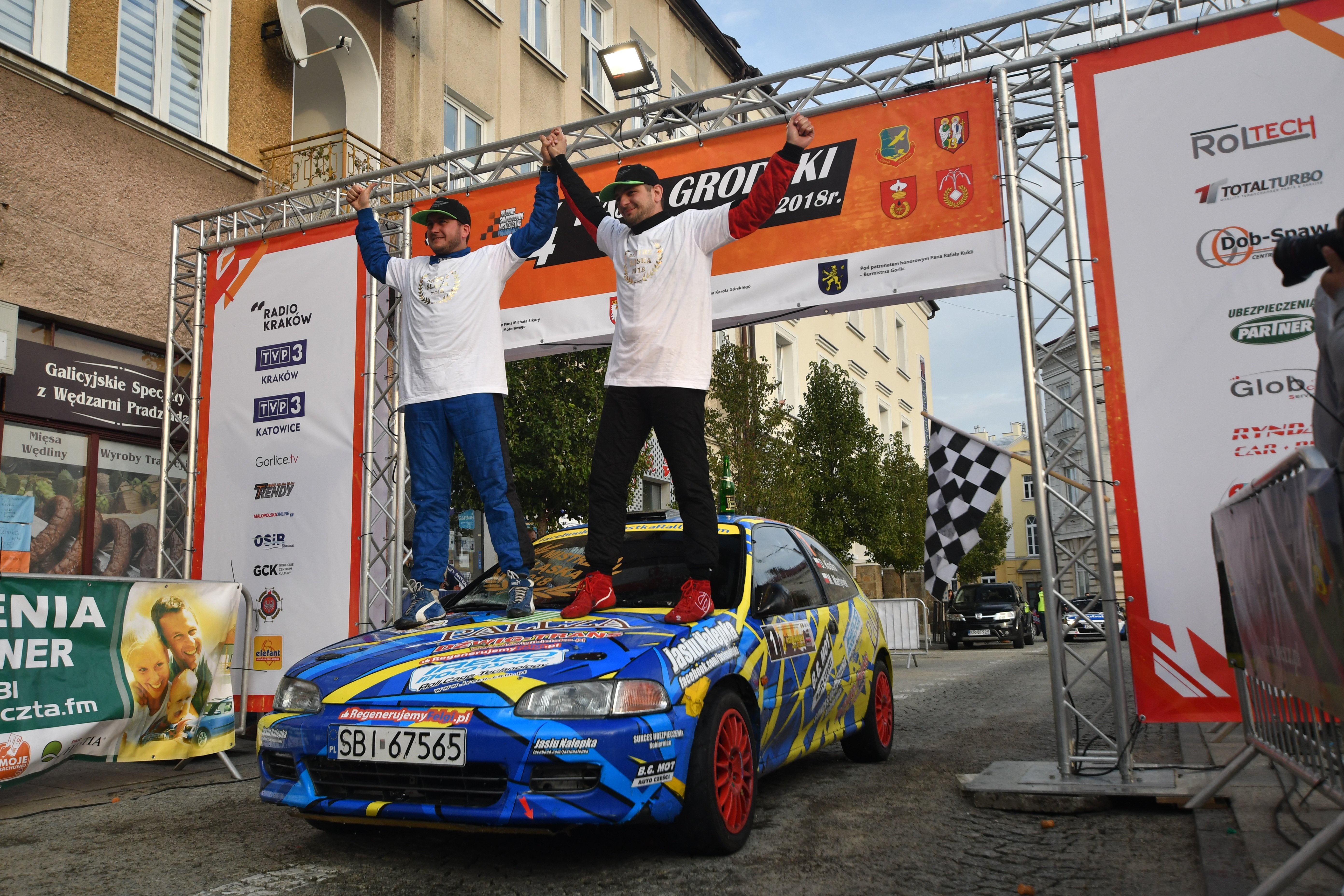 Damian Kostka i Mateusz Martynek &ndash; Mistrzowie Śląska 2018 zwycięzcami 4. Rajdu Grodzkiego.