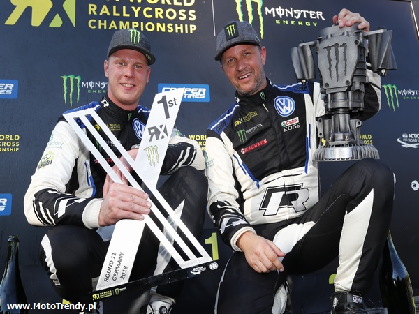 Zesp&oacute;ł PSRX Volkswagen Szwecja Mistrzami Świata FIA w Rallycrossie