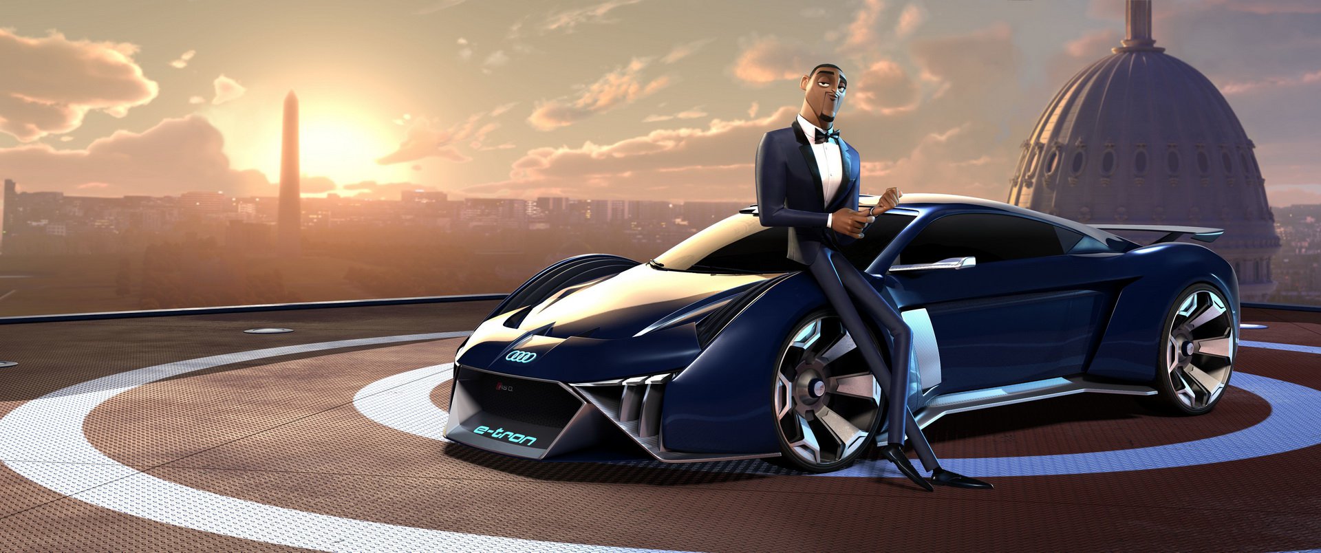 Audi RSQ e-tron - Wirtualny samoch&oacute;d koncepcyjny dla agenta Sterlinga