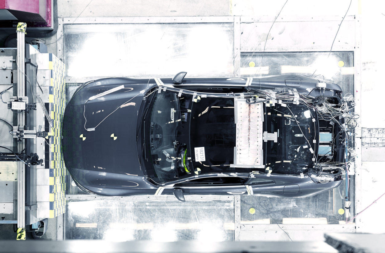 Polestar 1 zaliczył pierwszy test zderzeniowy