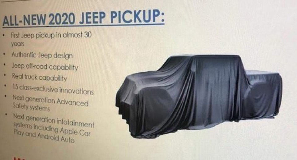 Jeep pickup?