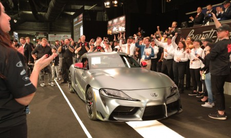  Nowa Toyota Supra sprzedana na aukcji za 2,1 mln dolar&oacute;w