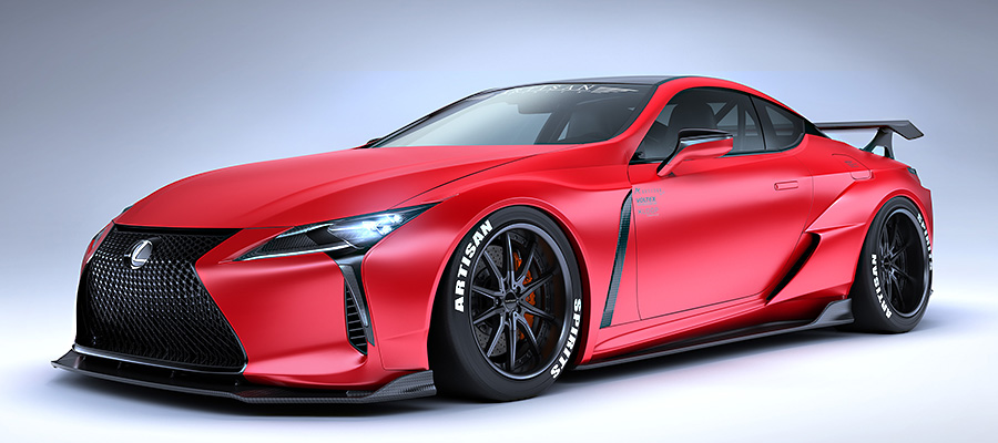 Tuning Lexusa LC &ndash; cztery projekty