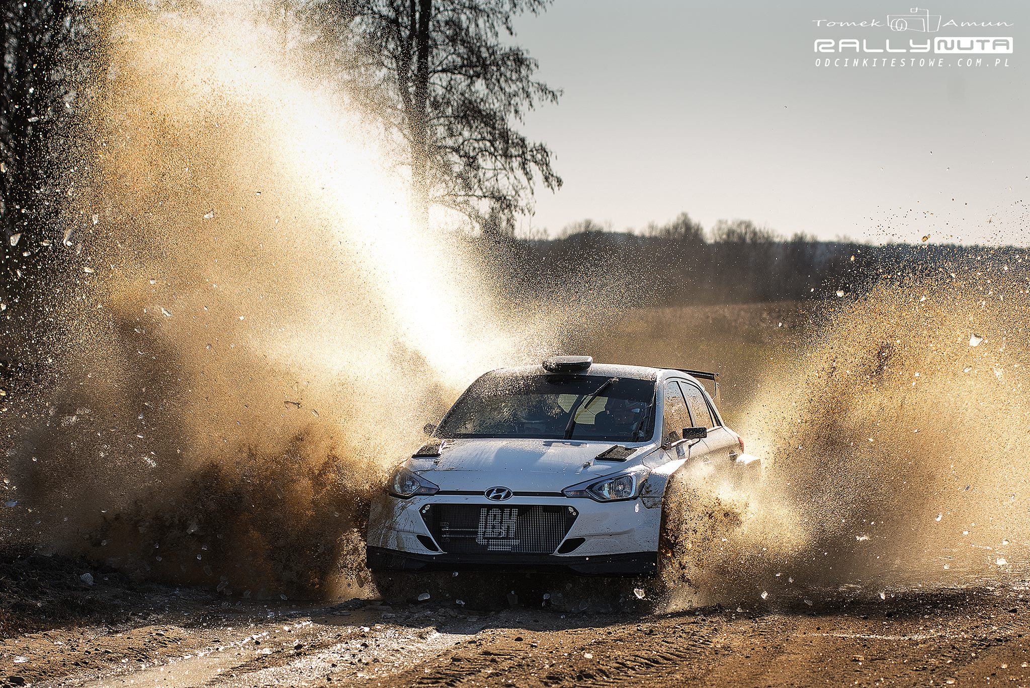 Maciej Lubiak Hyundaiem R5 w RSMP 2019