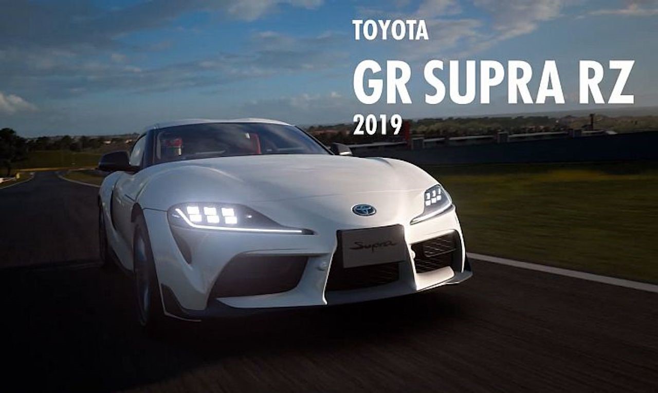 Toyota GR Supra w marcowej wersji Gran Turismo Sport