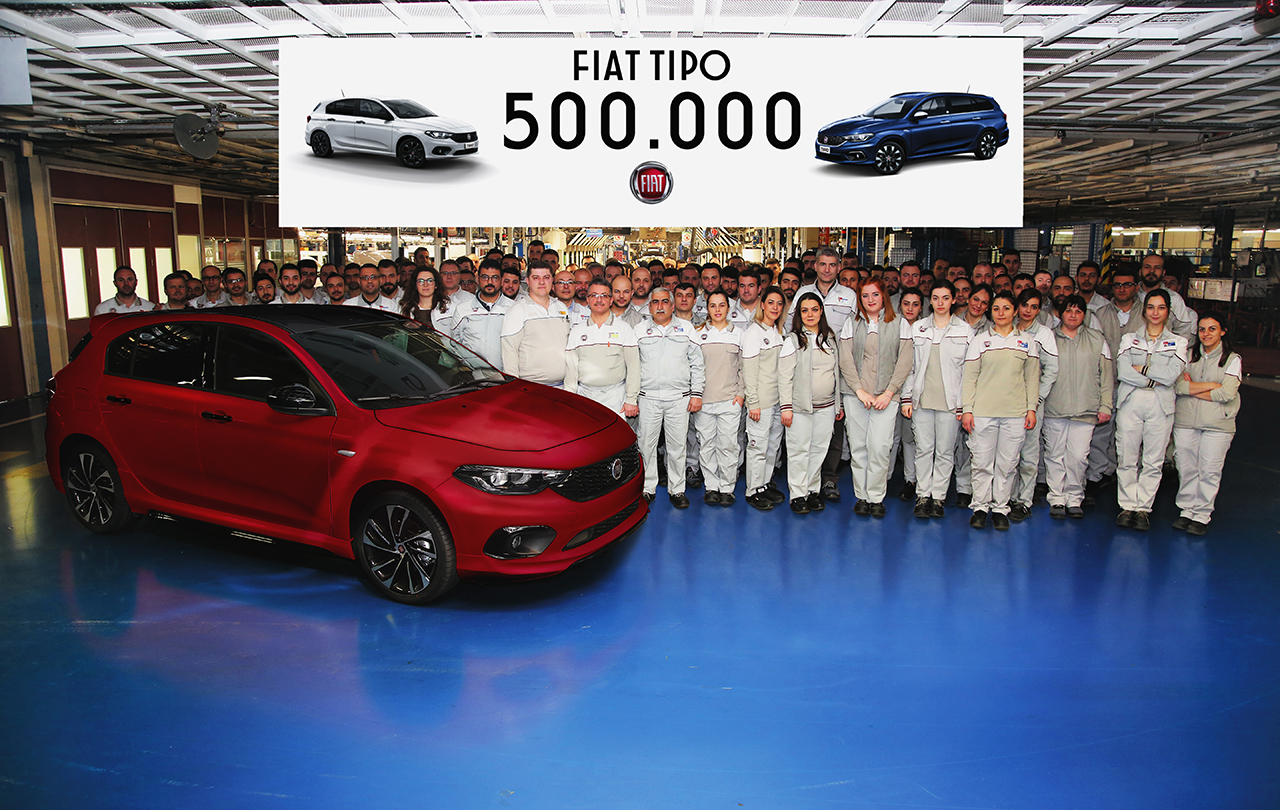 P&oacute;ł miliona Fiat&oacute;w Tipo