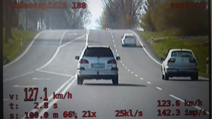 Ponad promil i 127 km/h na liczniku