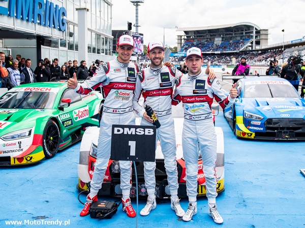 DTM &ndash; całe podium dla Audi
