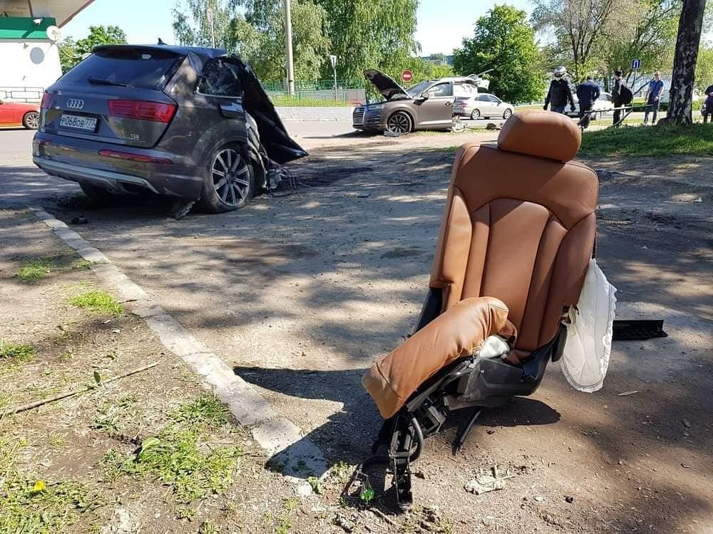 Audi Q7 na p&oacute;ł
