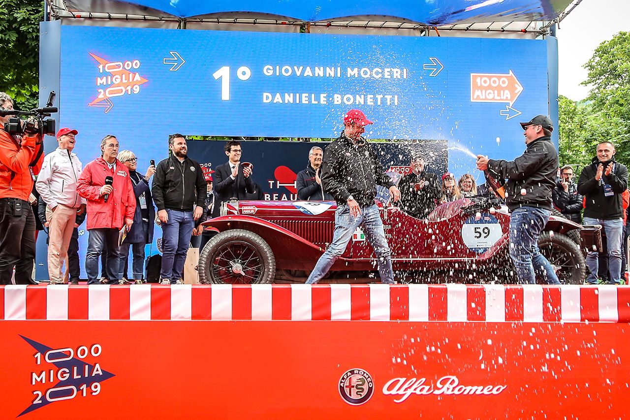 Alfa Romeo triumfuje w 1000 Miglia 2019