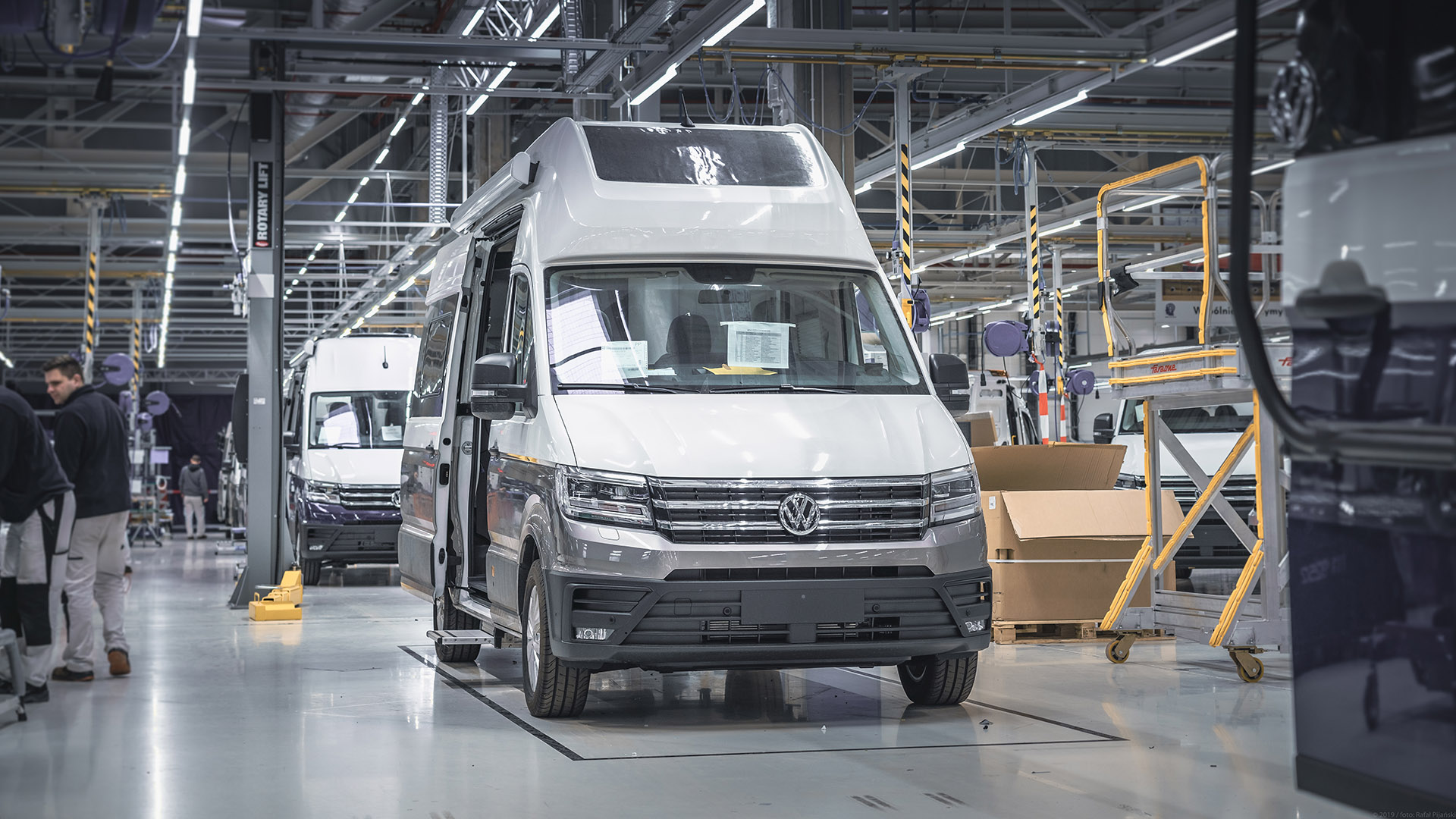 VW Grand California z fabryki w Polsce