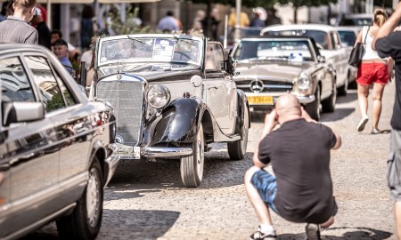 Klasyczne Mercedesy w Płocku