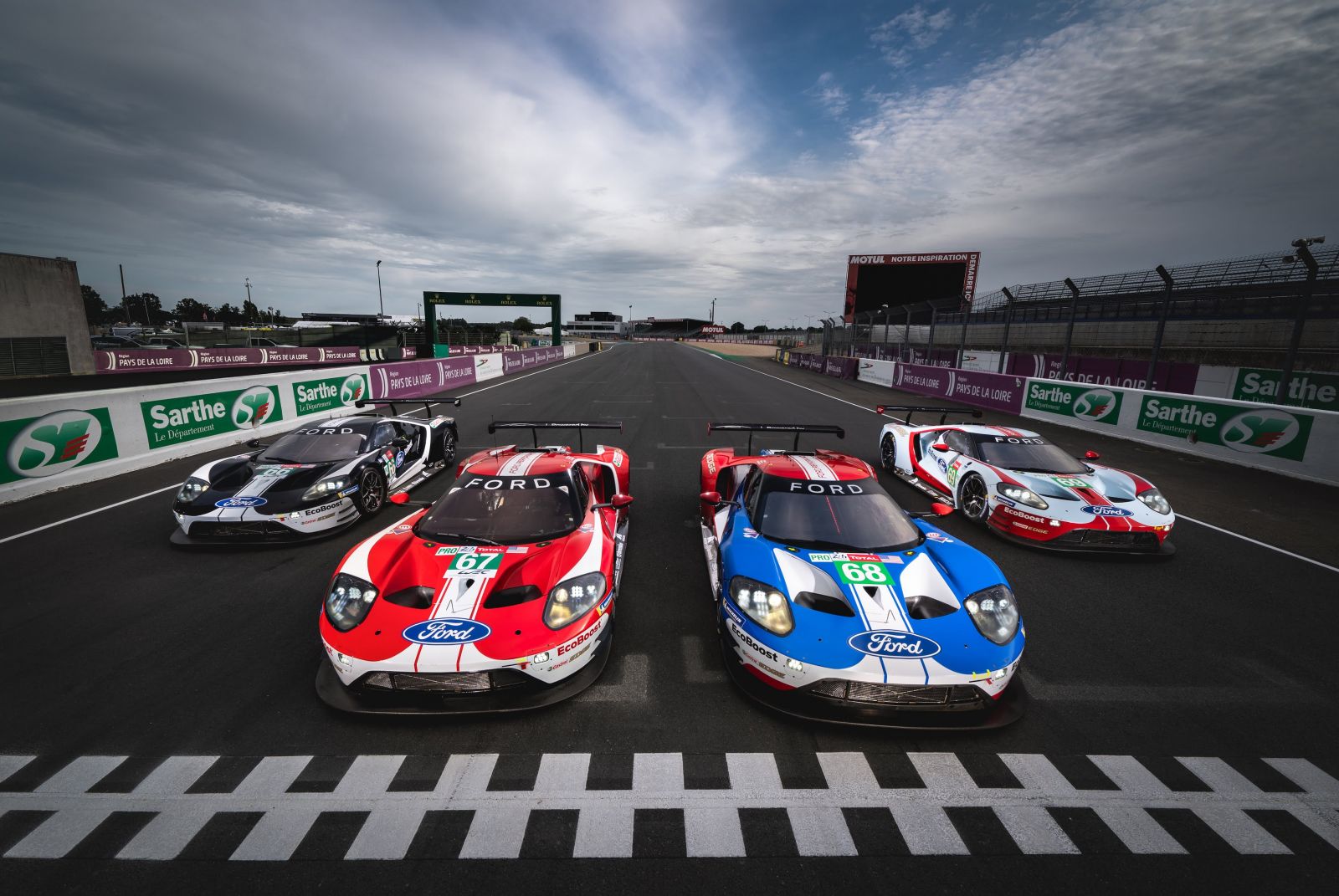 Fordy GT w wyścigu 24H Le Mans