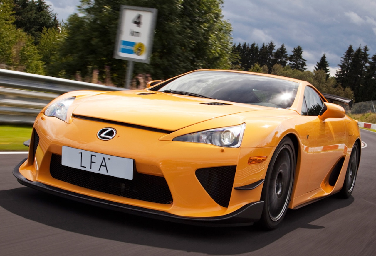  Tajemniczy LFA znowu na Nordschleife