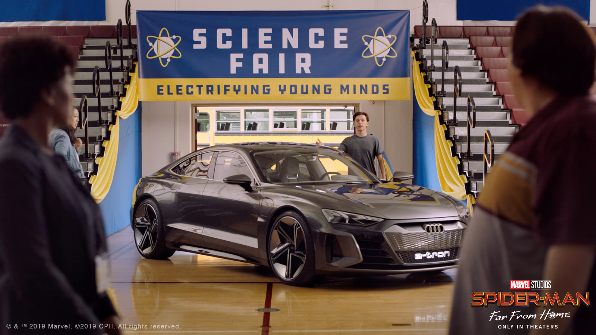 Elektryczne Audi i Spider-Man