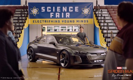 Elektryczne Audi i Spider-Man