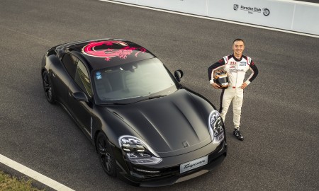Porsche Taycan w Szanghaju