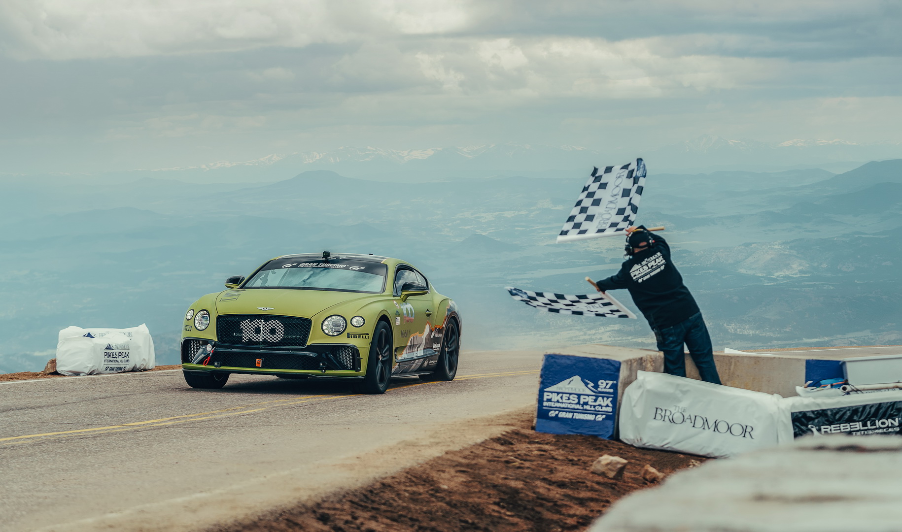 Bentley Continental GT z rekordem Pikes Peak