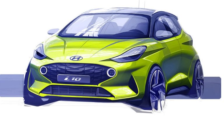Hyundai i10 &ndash; pierwszy szkic