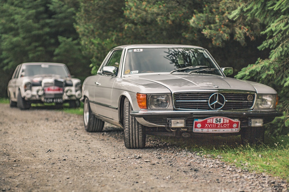  Zabytkowe Mercedesy na wystawie MotoClassic Wrocław 2019