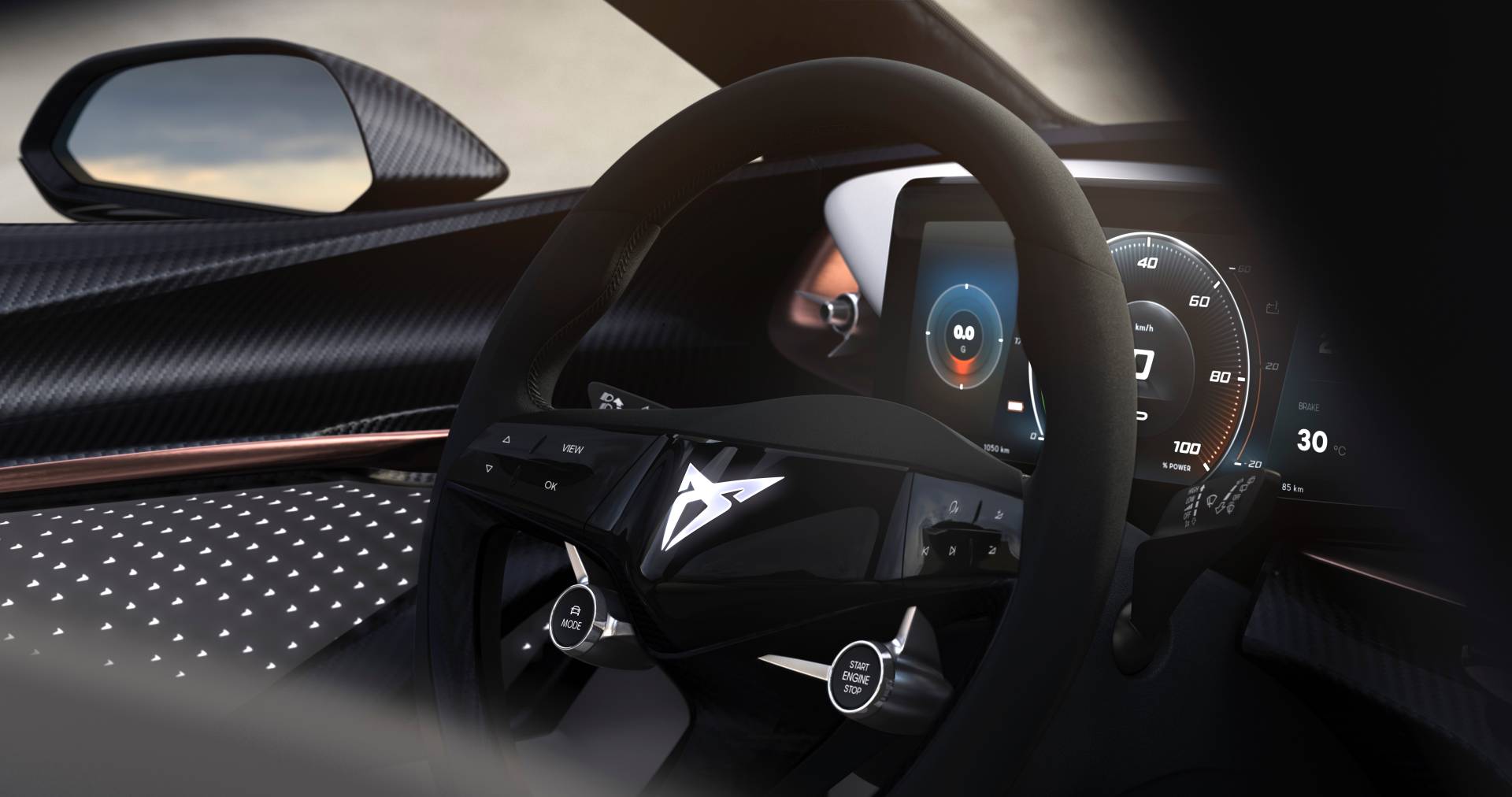Cupra &ndash; pierwsze spojrzenie do wnętrza