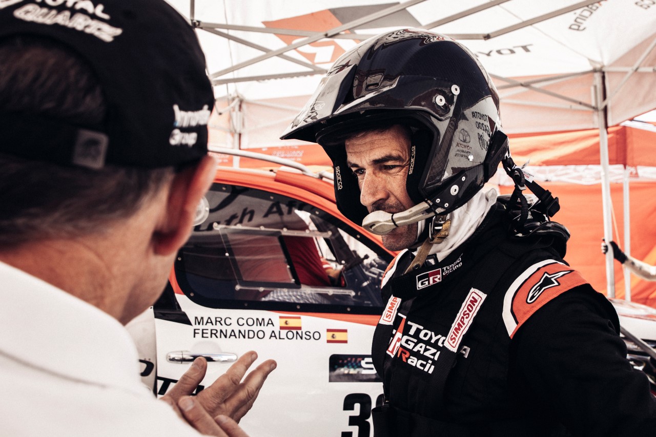 Marc Coma pilotem Fernando Alonso