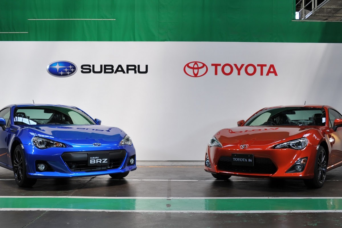 Toyota i Subaru &ndash; razem