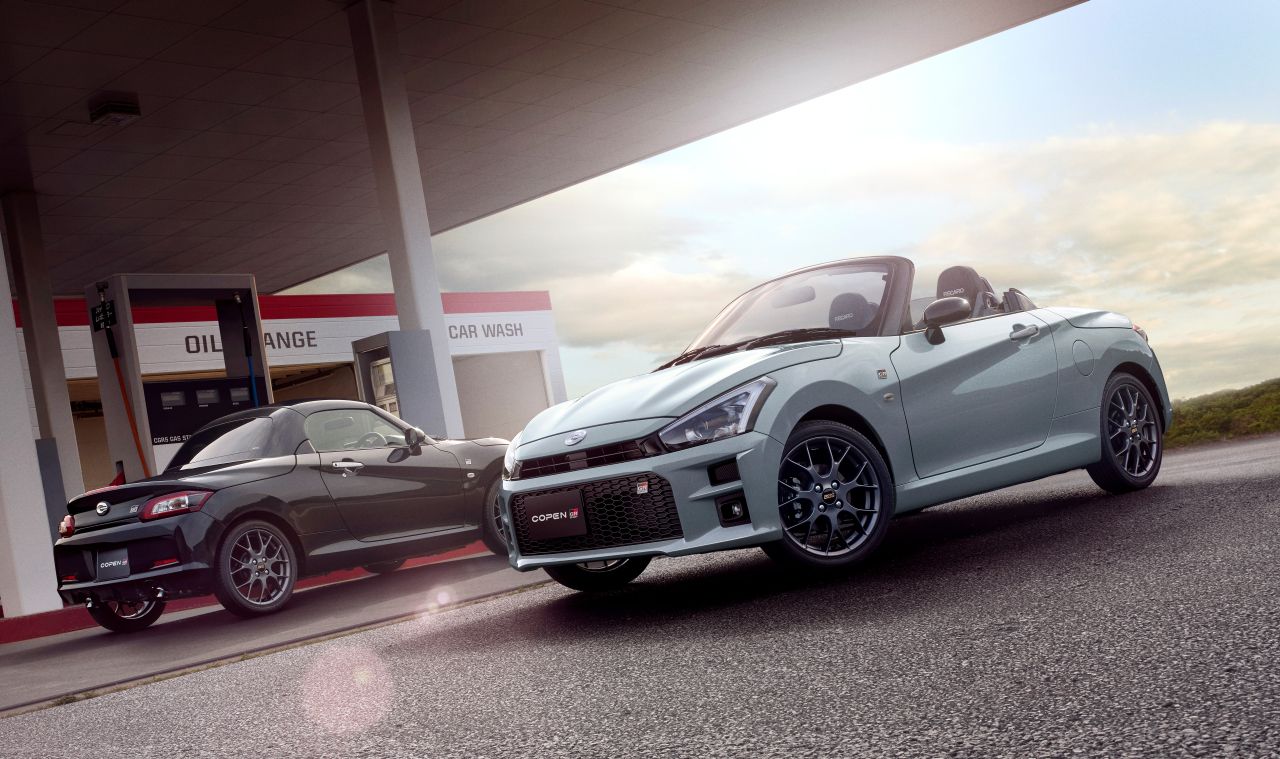Daihatsu Copen GR &ndash; Mini cabrio na sportowo