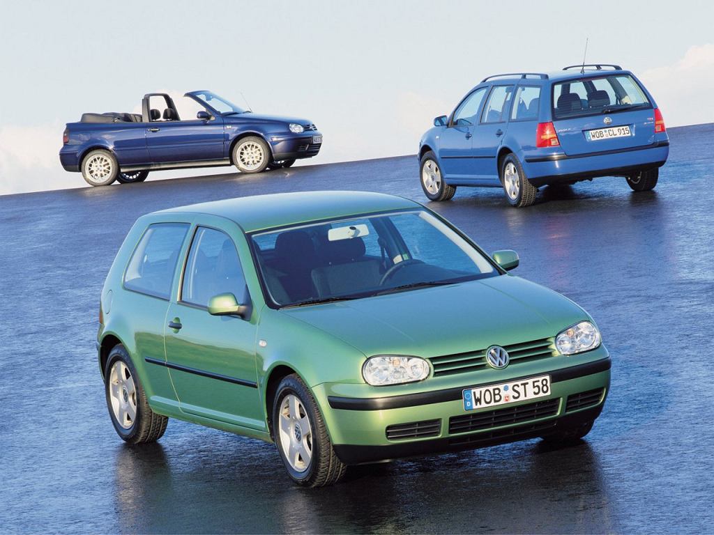  Odliczanie do premiery nowego VW Golfa - Golfy II, III i IV
