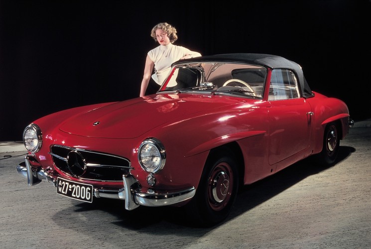 Mercedes na targach Retro Motor Show 2019