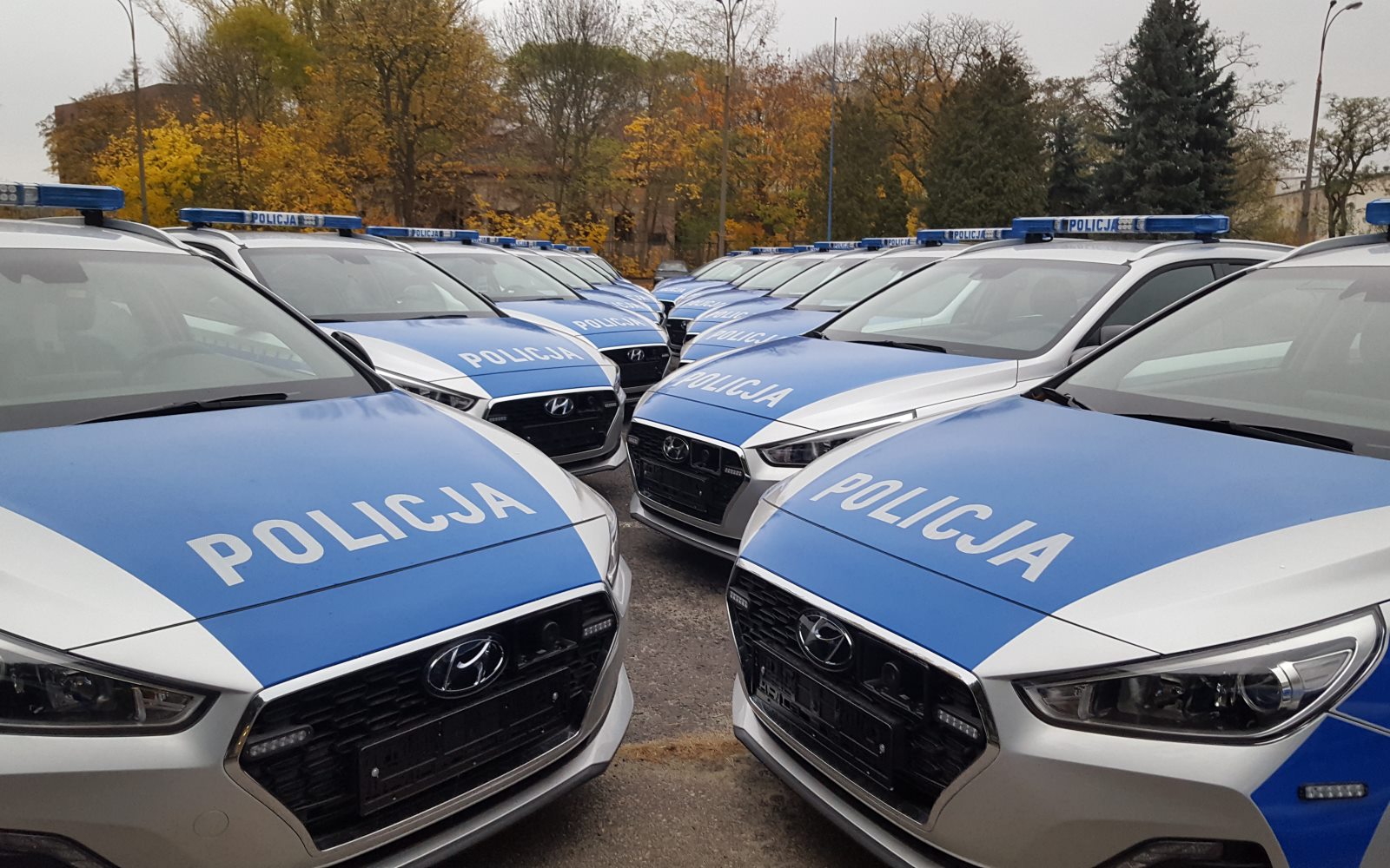 Policja w Hyundaiach