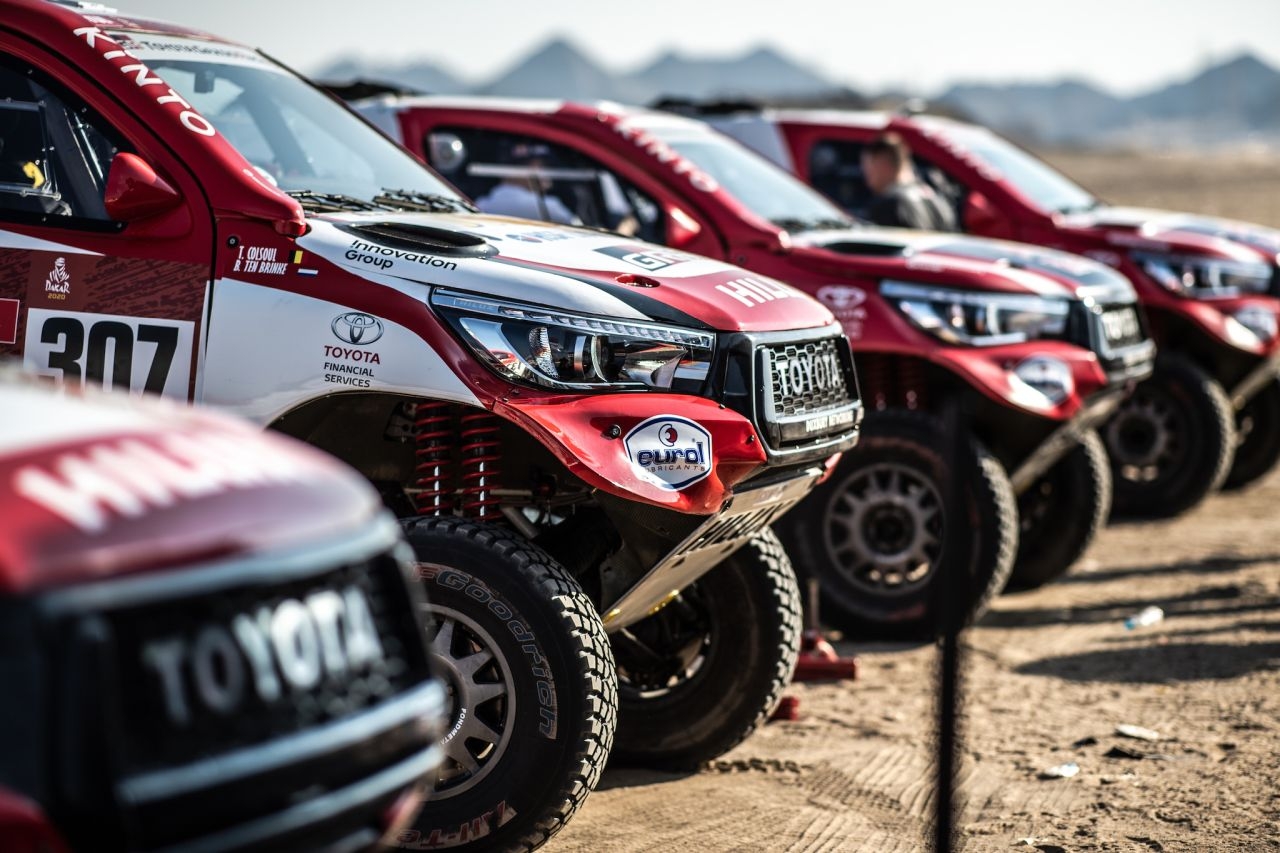 Toyoty w Rajdzie Dakar 2020