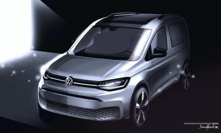 VW Caddy na nowych szkicach