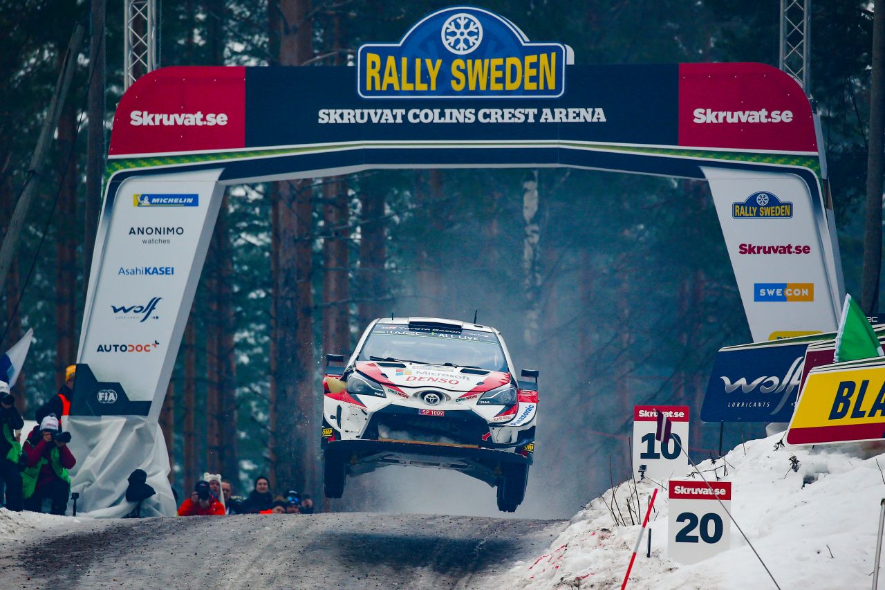 Pięć Yarisów WRC na starcie Rajdu Szwecji