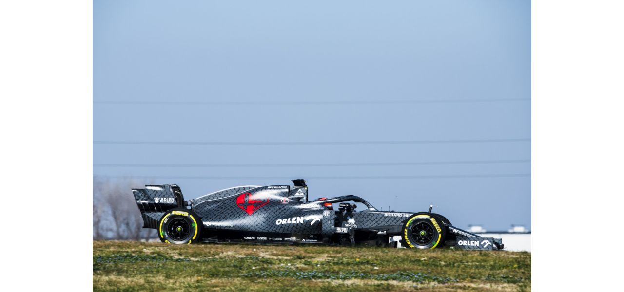 Testy bolidu C39 zespołu Alfa Romeo Racing Orlen