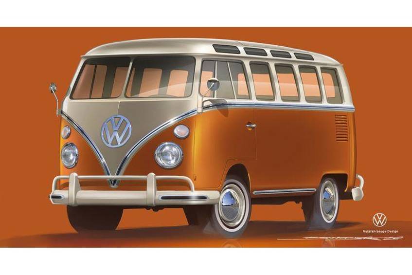 Premiera na Techno Classica 2020: VW e-Bulli