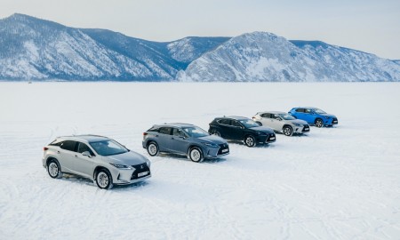  Lexus RX, Lexus LC - Lexusy na jeziorze Bajkał