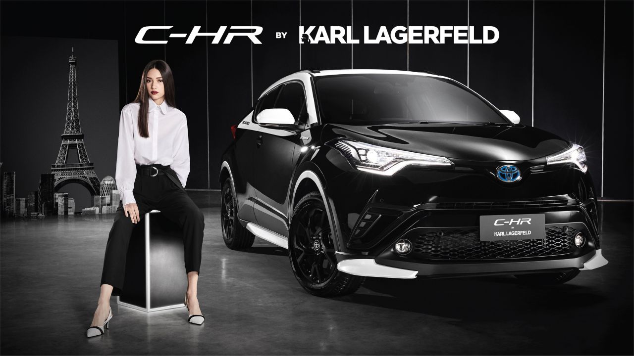 Toyota C-HR w limitowanej edycji Karl Lagerfeld