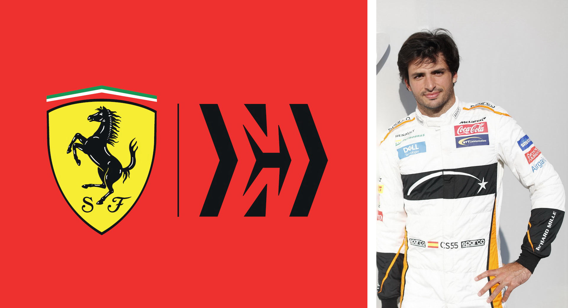 Carlos Sainz w Ferrari