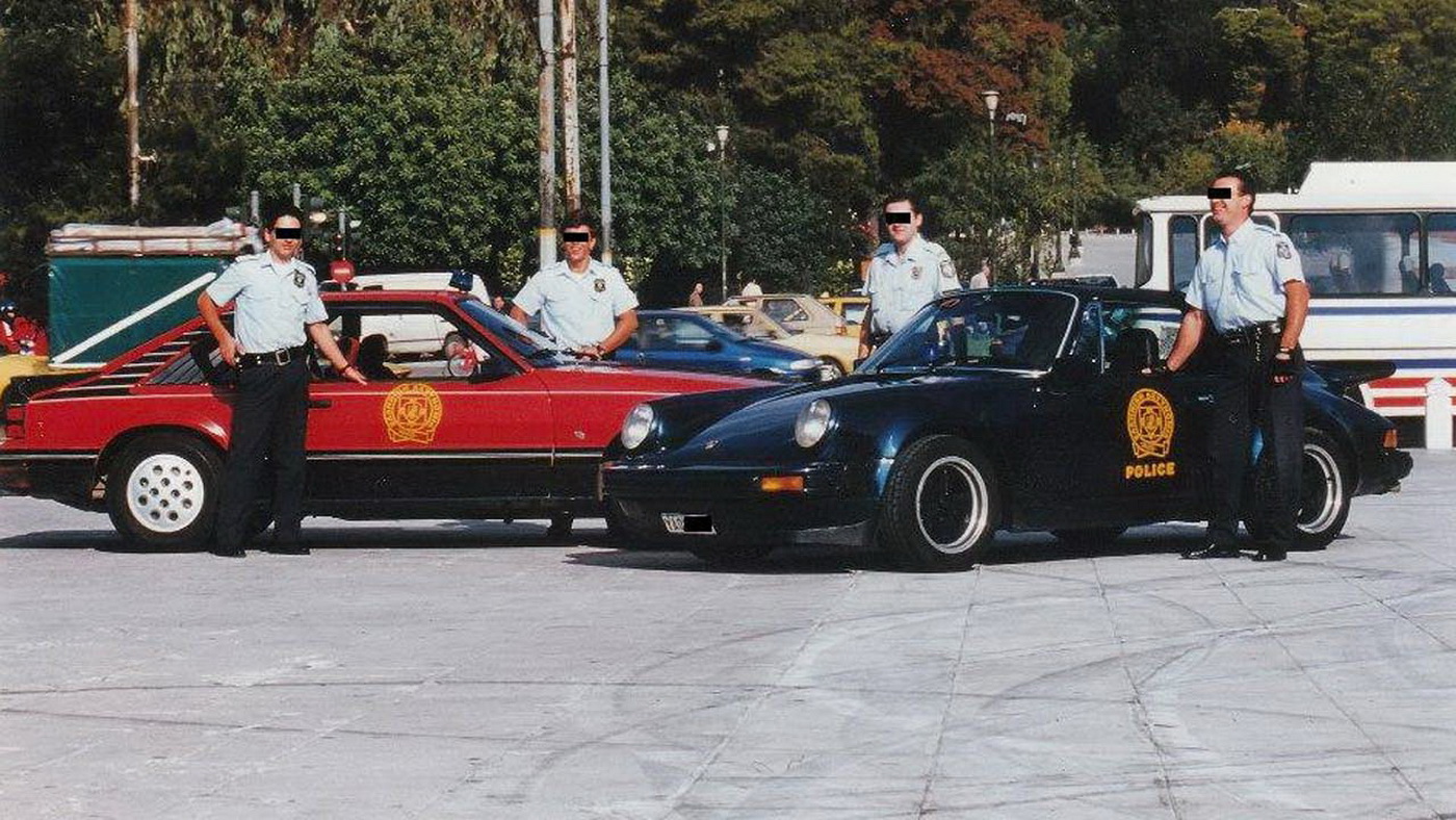  Super auta greckiej policji lat 90.