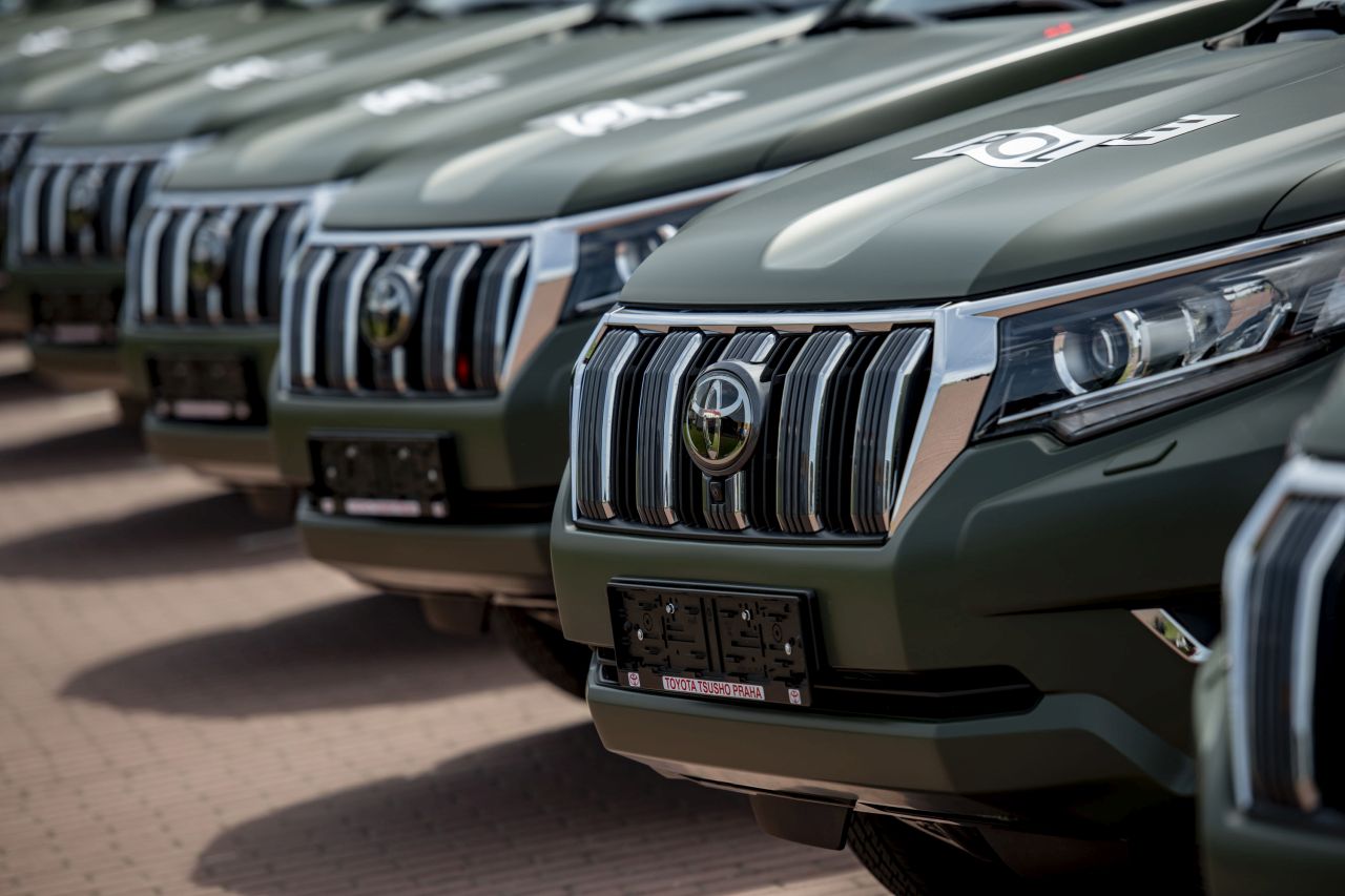 Toyota Land Cruiser na służbie