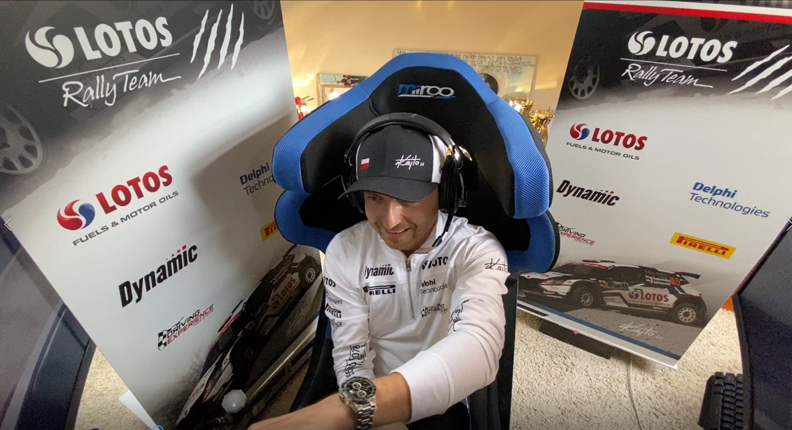 Kajetanowicz, Naja, Myszka i Kot na torze rallycrossowym